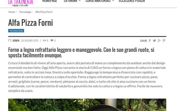 Blog | Alfa Forni